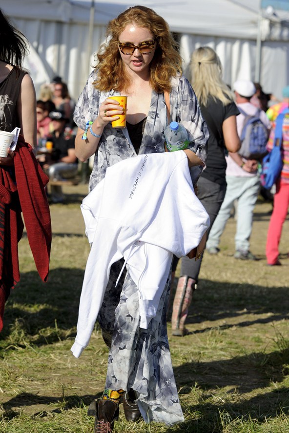 Glastonbury 2013 Celebrity Spots